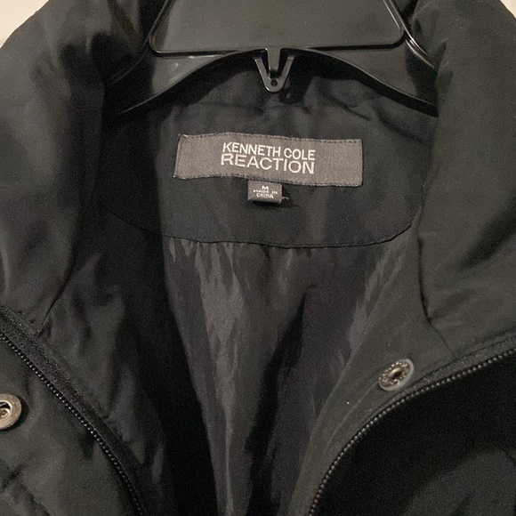 Kenneth Cole Reaction Coat Black Size Medium - Picture 2 of 5
